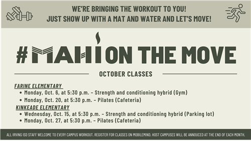 mahi on the move flyer